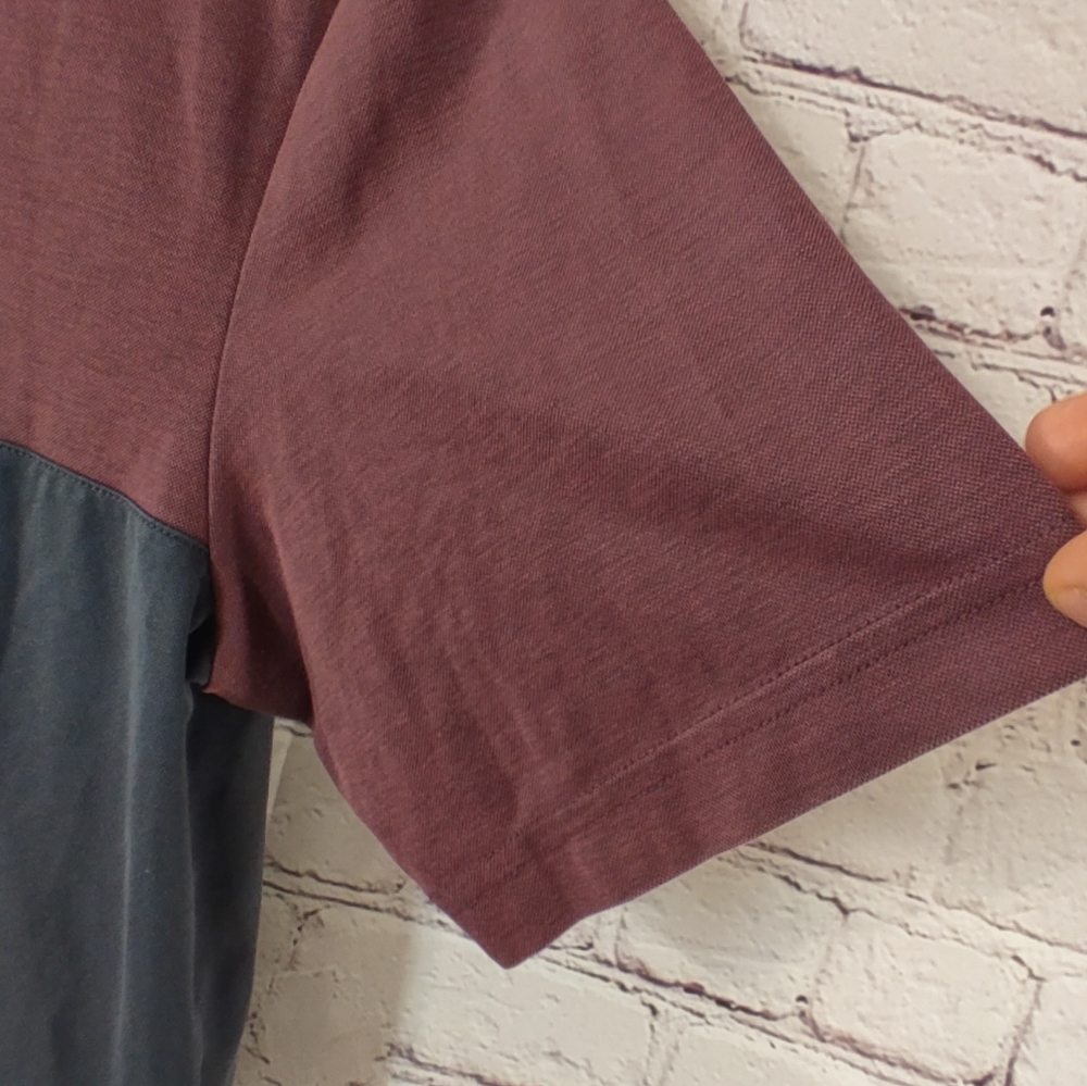 Travis Mathew Away We Go Color Block Burgundy Gol… - image 6